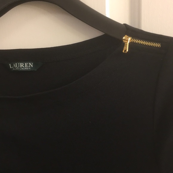 Ralph Lauren black blouse size M/L - Picture 3 of 7